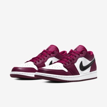 Nike Air Jordan 1 Low - Férfi Jordan Cipő - Piros/Fehér/Fekete